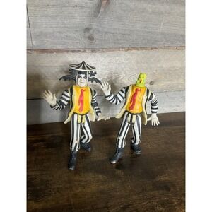 Lot Of 2 Vintage Play Toys Beatlejuice Figures